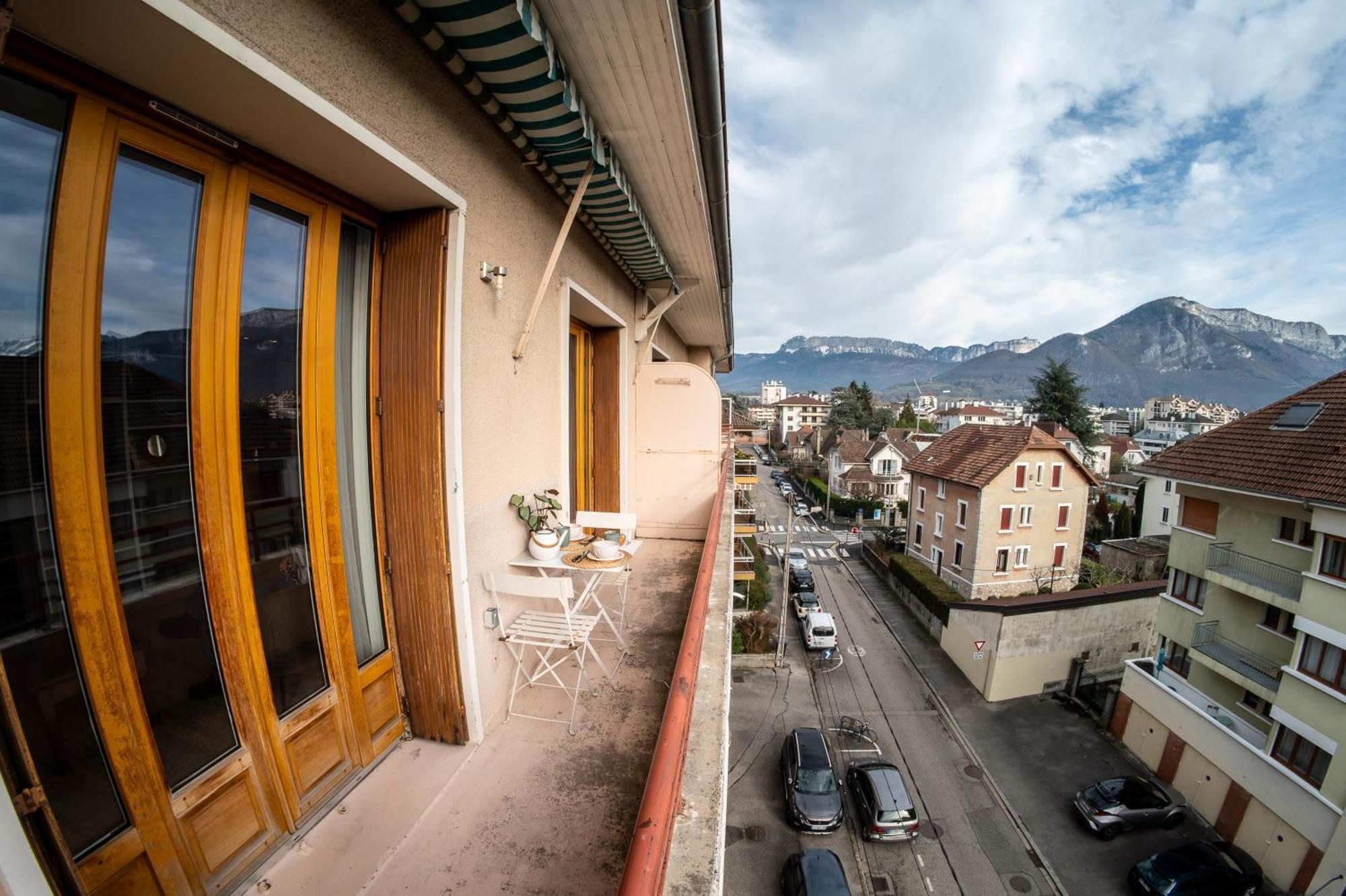 Les 3 Monts - Vue Panoramique Sur Les Montagnes Lägenhet Annecy Exteriör bild