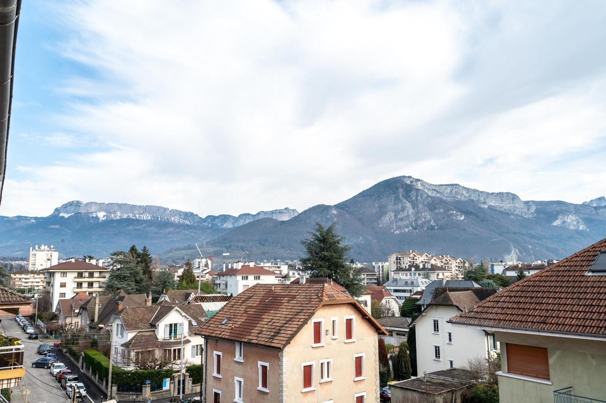 Les 3 Monts - Vue Panoramique Sur Les Montagnes Lägenhet Annecy Exteriör bild
